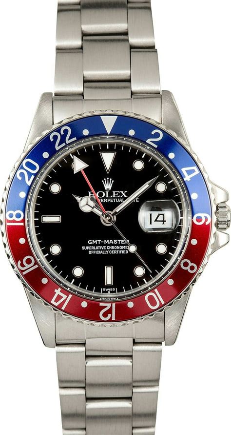 1940 vintage rolex gmt red and blue|Rolex watches for sale.